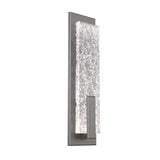 Glacier Wall Light By Hammerton, Finish: Graphite