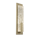 Glacier Wall Light By Hammerton, Finish: Heritage Brass