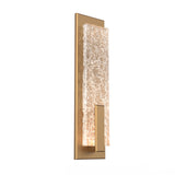 Glacier Wall Light By Hammerton, Finish: Novel Brass