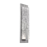 Glacier Wall Light By Hammerton, Finish: Nickel