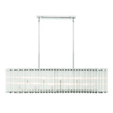 Glasbury Linear Suspension Nickel By Eurofase