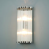 Glasbury Wall Light Nickel By Eurofase Lifestyle View