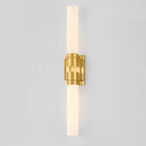 Glen Oaks Wall Sconce Aged Brass By Hudson Valley - With Light