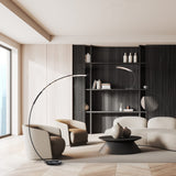 Glissade LED Table Lamp lifestyle view by Hubbardton Forge