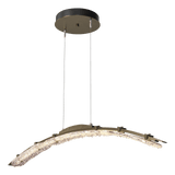 Glissade Linear Pendant Large Soft Gold By Hubbardton Forge