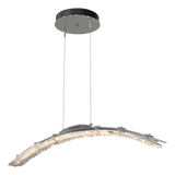 Glissade Linear Pendant Large Sterling By Hubbardton Forge