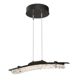 Glissade Linear Pendant Medium Oil Rubbed Bronze By Hubbardton Forge