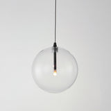 Global 1 Light Pendant Black By ET2 Detailed View3