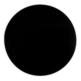 Gloss Black Large Ceramic Round Backlit Color Temperature Selectable LED Wall Sconce by Justice Design