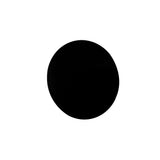 Gloss Black Small Ceramic Round Backlit Color Temperature Selectable LED Wall Sconce by Justice Design