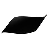 Gloss Black Wave Ceramic LED ADA Wall Sconce by Justice Design
