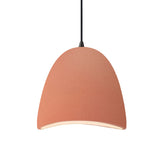 Gloss Blush Brisa Small Ceramic Pendant by Justice Design