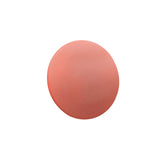 Gloss Blush Small Ceramic Round Backlit Color Temperature Selectable LED Wall Sconce by Justice Design