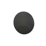 Gloss Gray Small Ceramic Round Backlit Color Temperature Selectable LED Wall Sconce by Justice Design