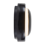 Glossy Black Pebble Wall Sconce by Kuzco Lighting