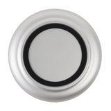 Glow 08 Candle Holder Frosted Silver By Kooduu - Down View