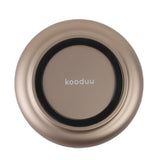 Glow 08 Candle Holder Sepia By Kooduu - Down View