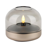 Glow 08 Candle Holder Sepia By Kooduu - With Light