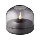 Glow 08 Candle Holder - Smoked Grey