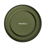 Glow 10 Candle Holder Green By Kooduu - Down View