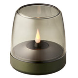 Glow 10 Candle Holder Green By Kooduu - With Light