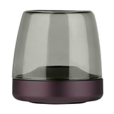 Glow 10 Candle Holder Purple By Kooduu - Front View