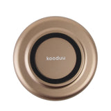 Glow 10 Candle Holder Sepia By Kooduu - Down View