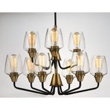 Goblet Multi-Tier Chandelier Bronze / Antique Brass by Maxim Lighting