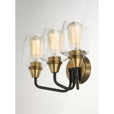 Goblet Vanity Light Bronze / Antique Brass by Maxim Lighting