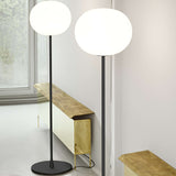Goo-Ball Floor Lamp Small Matt Black By Flos - Lifestyle View2