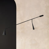 Gordon Wall Lamp, Finish: Matte Black