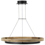 Grace Outdoor Chandelier 36 Inch By Visual Comfort Modern - Front View
