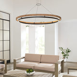 Grace Outdoor Chandelier 65 Inch By Visual Comfort Modern - Lifestyle View