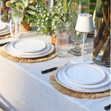 Graffito Dinner Plate by Zafferano, lifestyle view 2