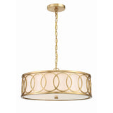 Graham Chandelier 18'' Antique Gold