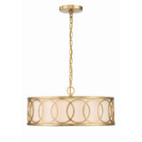 Graham Chandelier 18'' Antique Gold