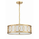 Graham Chandelier 18'' Antique Gold
