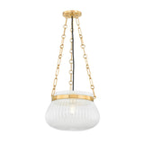 Granby Pendant - 13 Inch - Aged Brass by Hudson Valley