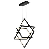 Graymar LED Chandelier Medium By Artcraft Side View