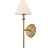 Greta Medium Sconce Heritage Brass By Hinkley - With Light