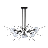 Griffin Pendant, shown in Oil Rubbed Bronze, by Hubbardton Forge