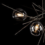 Griffin Pendant detail in Oil Rubbed Bronze, by Hubbardton Forge