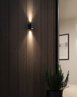 Griffith Outdoor Wall Sconce Medium By Kuzco Lifestyle View