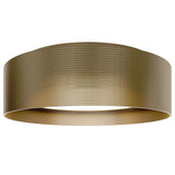 Grille Ceiling Mount 4CCT 18 Diameter Aged Brass By WAC Lighting
