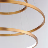 Groove 4-Tier LED Pendant WiZ by ET2 - Gold