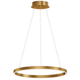 Groove 5CCT Pendant Light 24 Diameter Gold By ET2