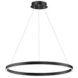 Groove 5CCT Pendant Light 32 Diameter Black By ET2
