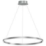 Groove 5CCT Pendant Light 32 Diameter Brushed Aluminium By ET2