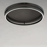 Groove LED Flush Mount WiZ by ET2 - Black