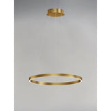 Groove WiZ Groove LED Pendant WiZ by ET2 - 23.5 Inch Gold